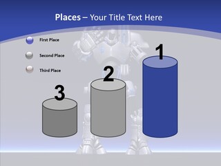 Silly Future Technology Battle Robot PowerPoint Template
