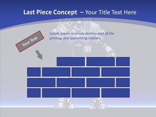 Silly Future Technology Battle Robot PowerPoint Template