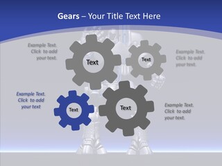 Silly Future Technology Battle Robot PowerPoint Template