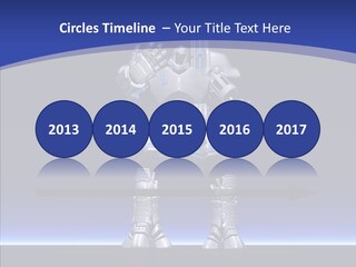 Silly Future Technology Battle Robot PowerPoint Template