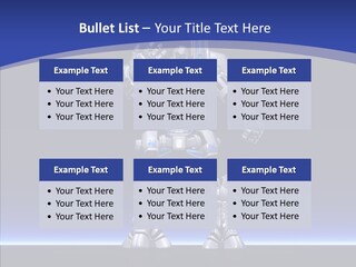 Silly Future Technology Battle Robot PowerPoint Template