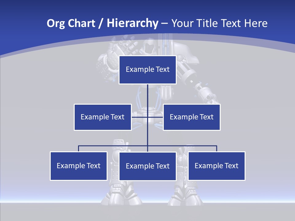 Silly Future Technology Battle Robot PowerPoint Template