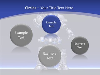 Silly Future Technology Battle Robot PowerPoint Template