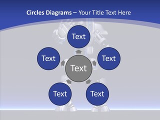 Silly Future Technology Battle Robot PowerPoint Template