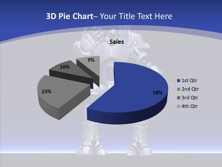 Silly Future Technology Battle Robot PowerPoint Template