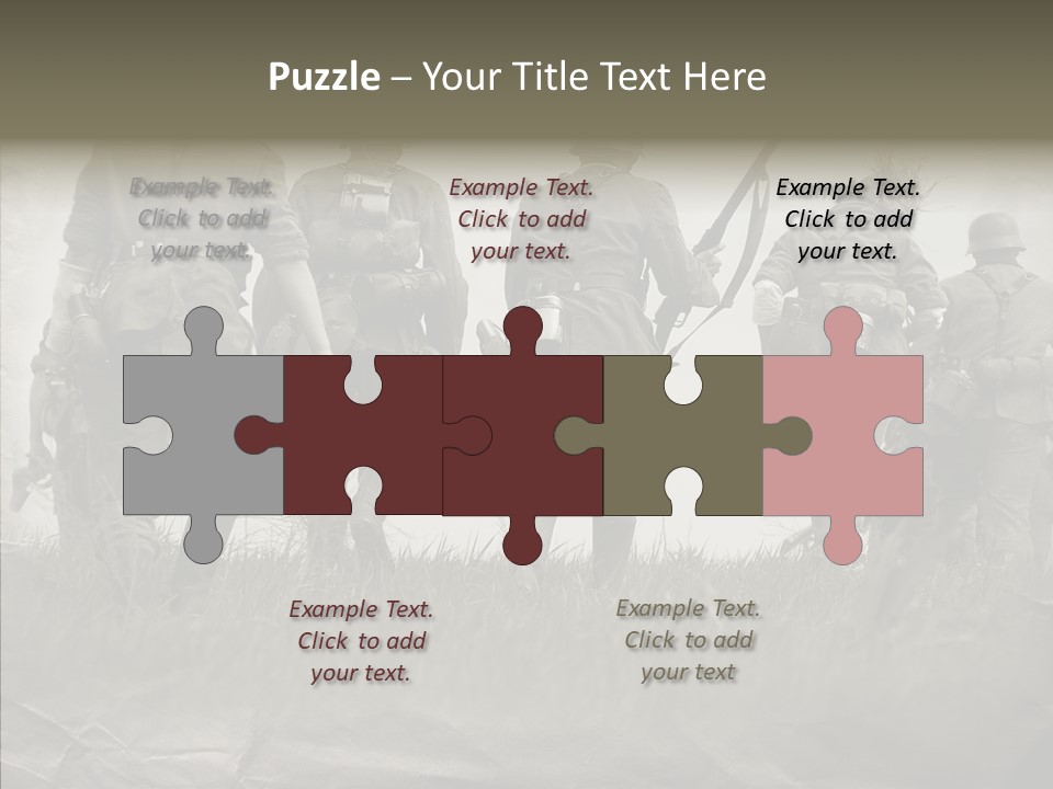 Ww Combat Male PowerPoint Template