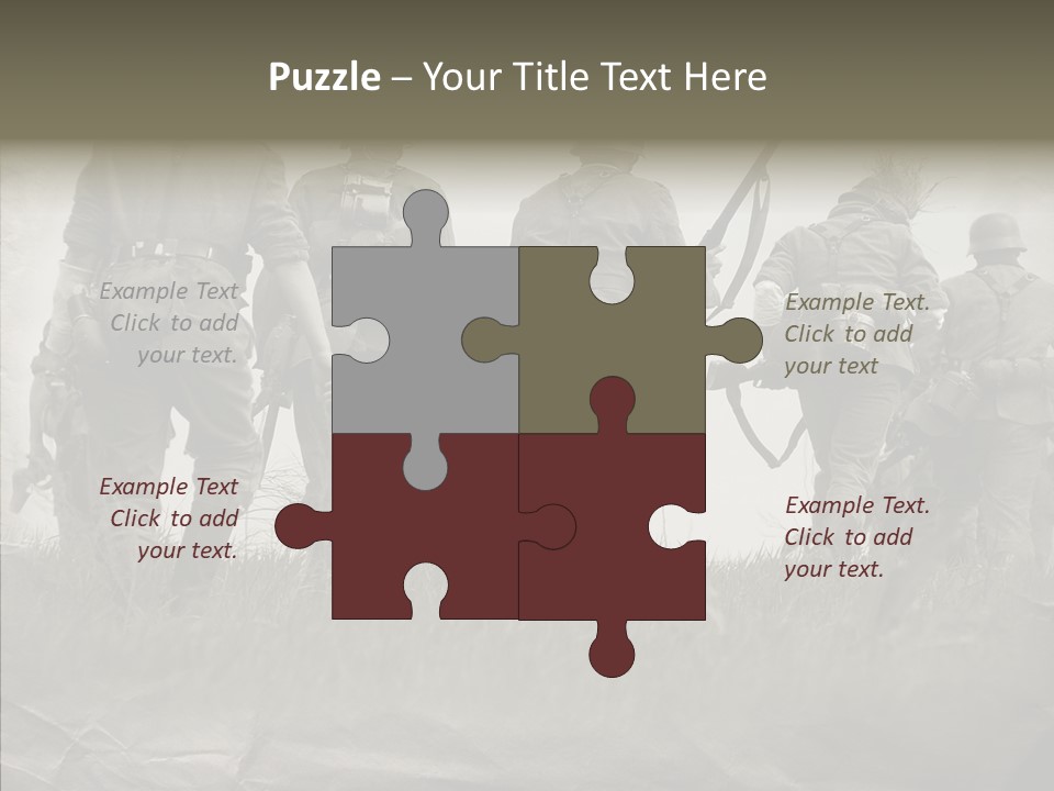 Ww Combat Male PowerPoint Template
