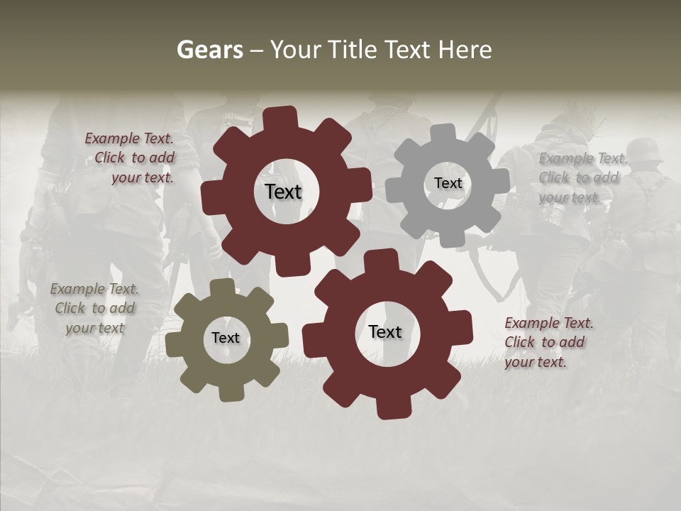 Ww Combat Male PowerPoint Template