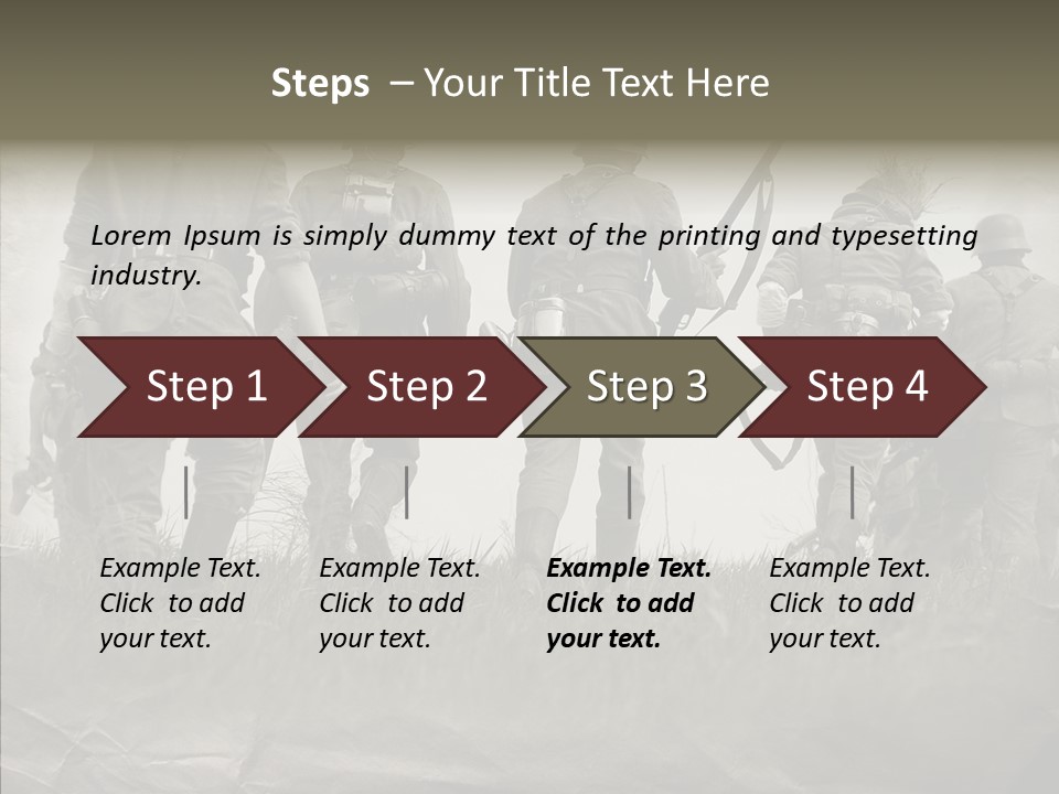 Ww Combat Male PowerPoint Template