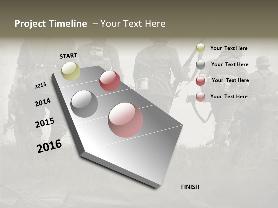Ww Combat Male PowerPoint Template