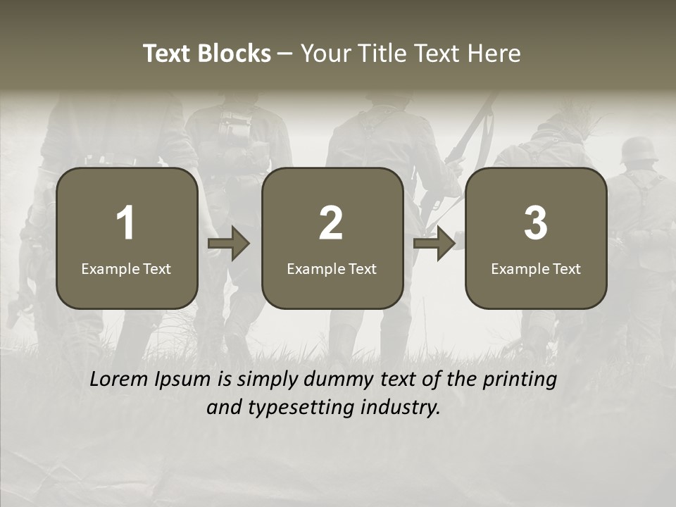 Ww Combat Male PowerPoint Template