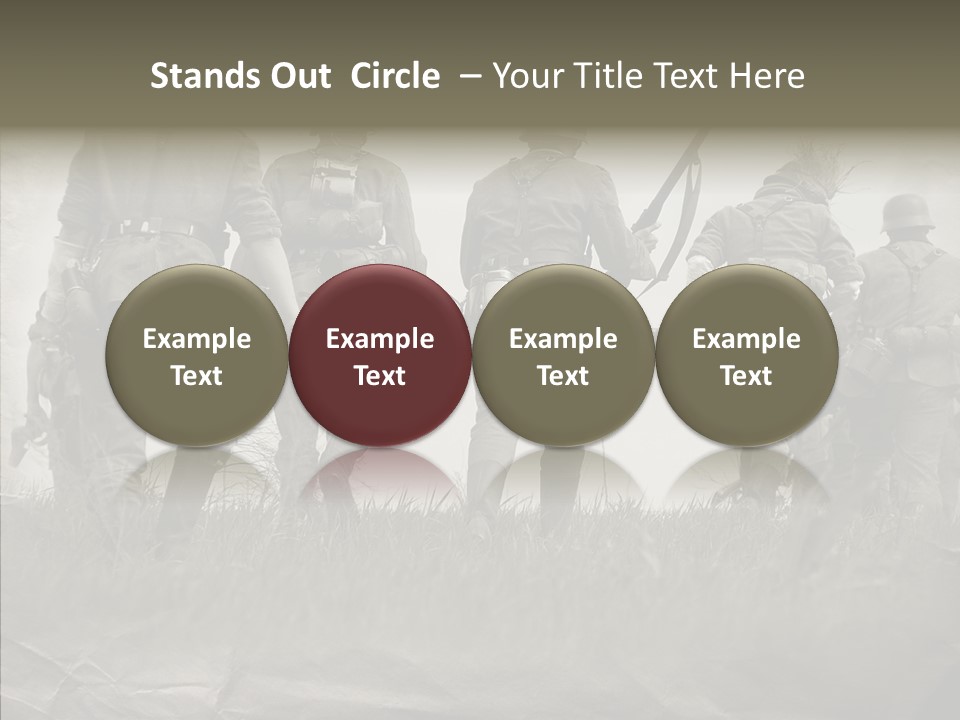 Ww Combat Male PowerPoint Template