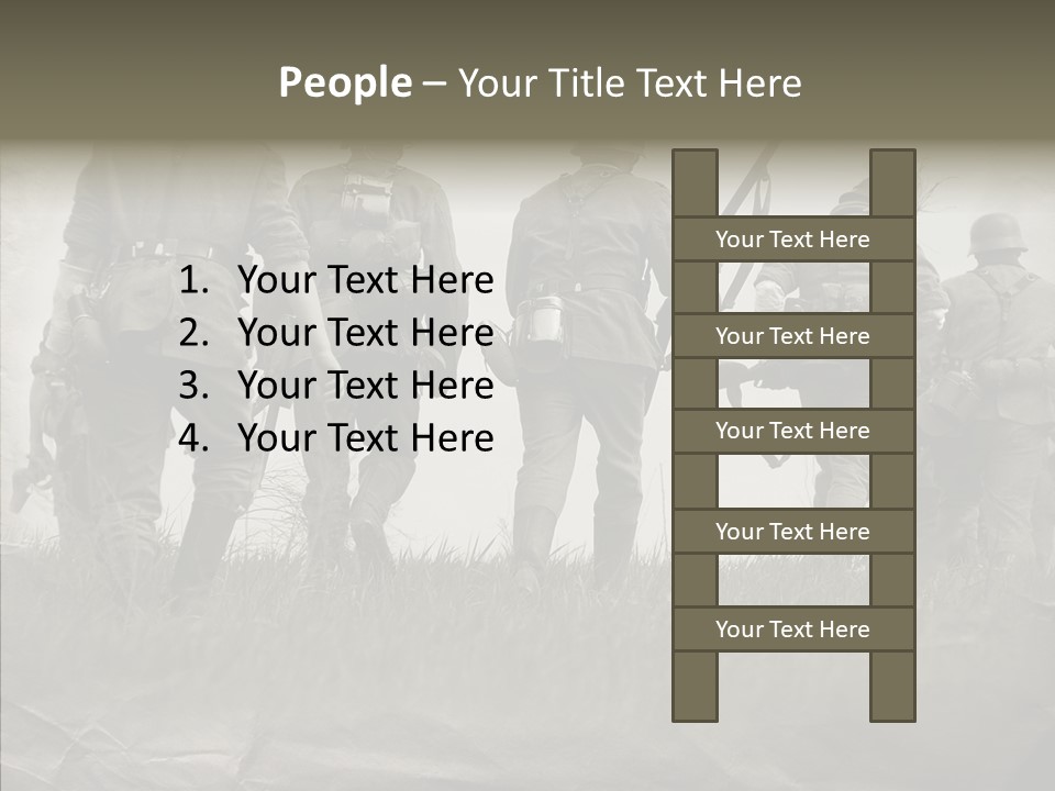 Ww Combat Male PowerPoint Template