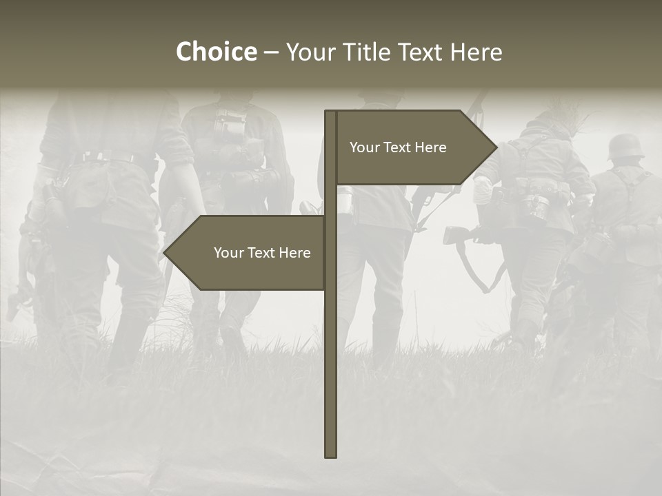 Ww Combat Male PowerPoint Template