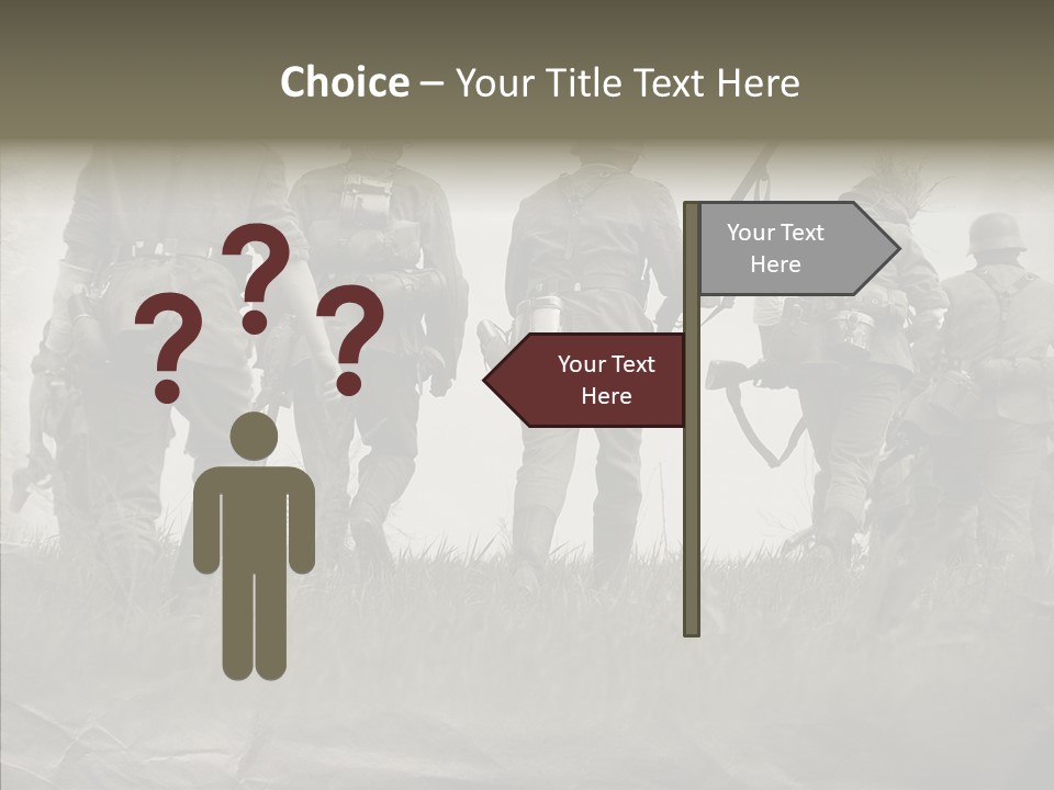 Ww Combat Male PowerPoint Template