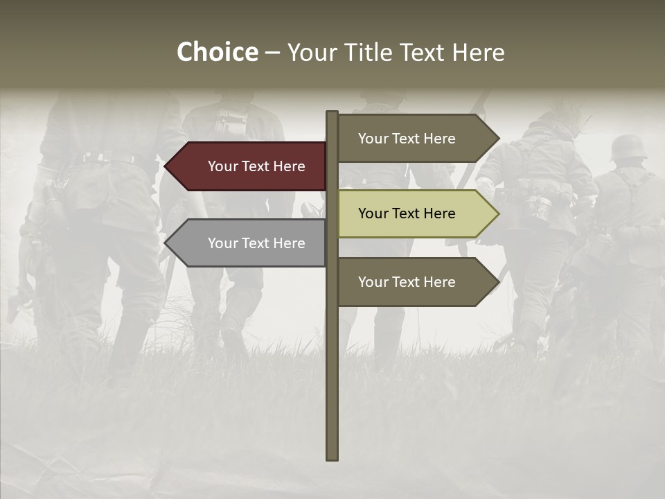 Ww Combat Male PowerPoint Template