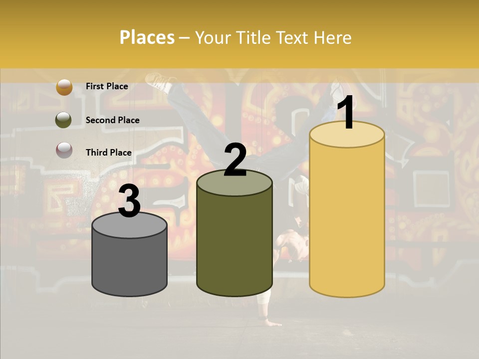 Dance Break Dance Freestyle PowerPoint Template