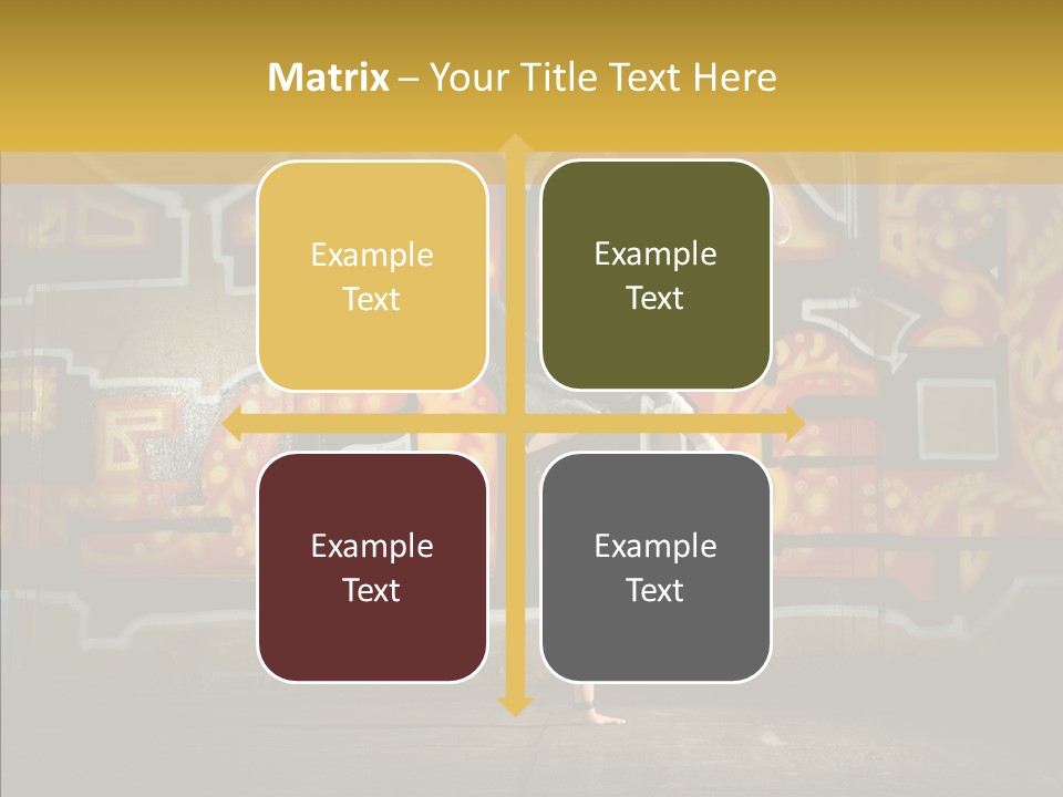 Dance Break Dance Freestyle PowerPoint Template