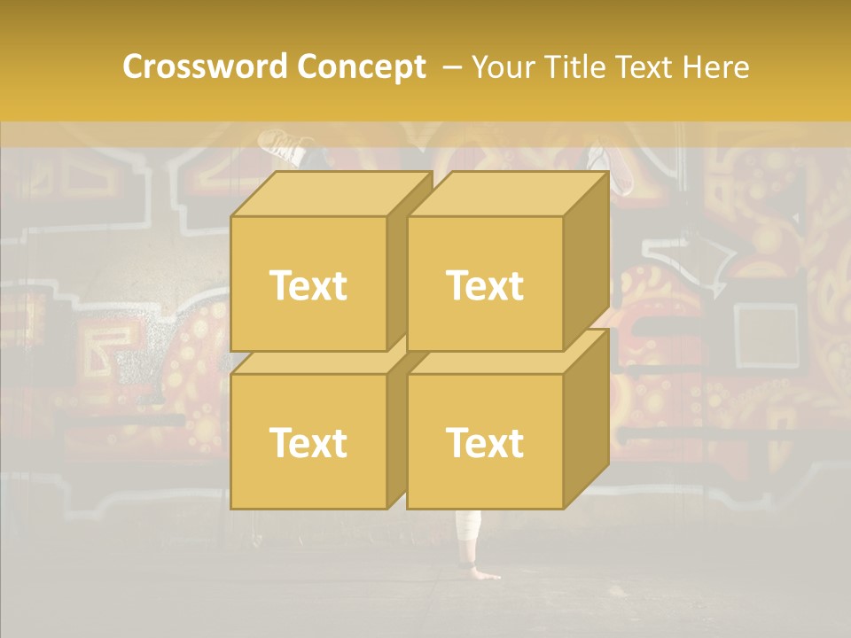 Dance Break Dance Freestyle PowerPoint Template