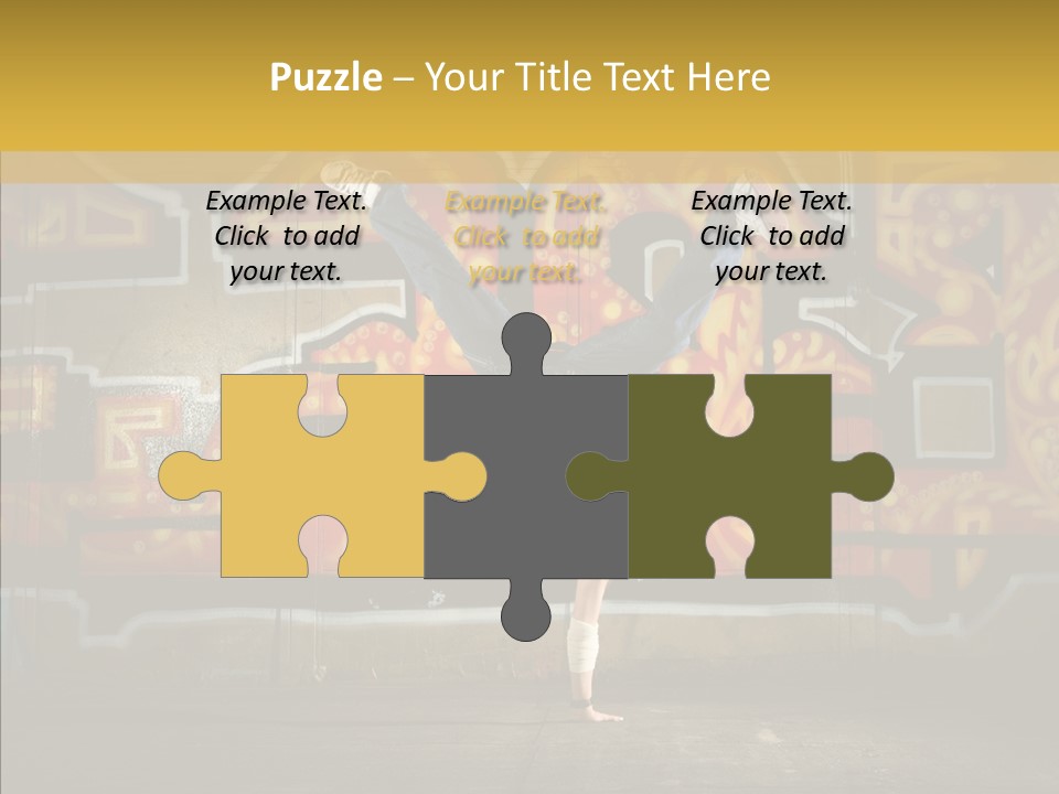 Dance Break Dance Freestyle PowerPoint Template