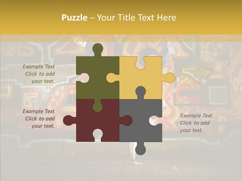 Dance Break Dance Freestyle PowerPoint Template