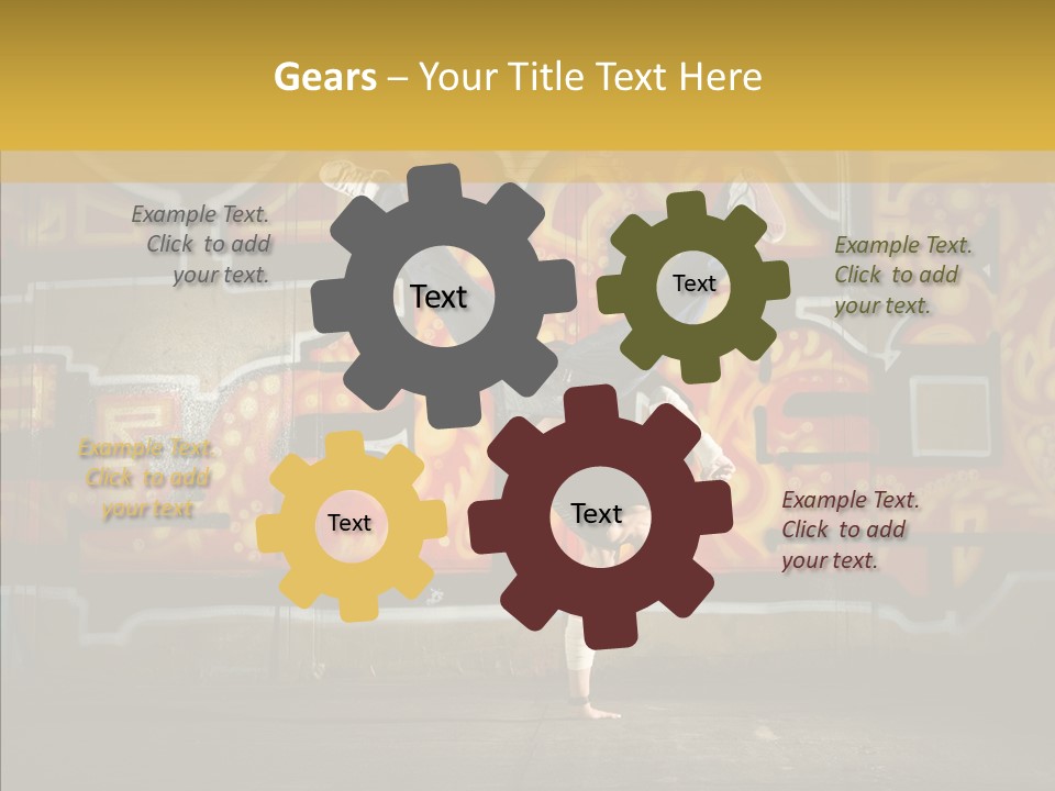 Dance Break Dance Freestyle PowerPoint Template