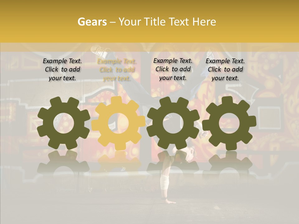 Dance Break Dance Freestyle PowerPoint Template