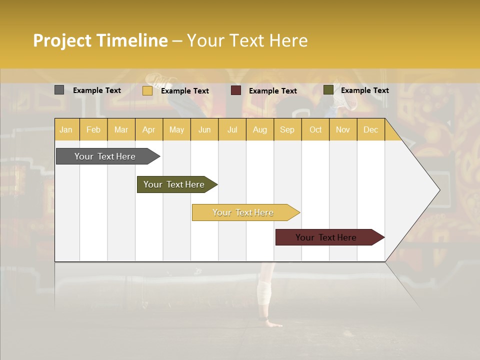 Dance Break Dance Freestyle PowerPoint Template