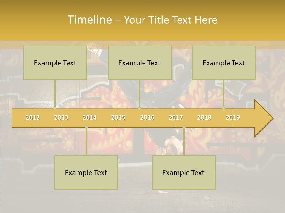 Dance Break Dance Freestyle PowerPoint Template