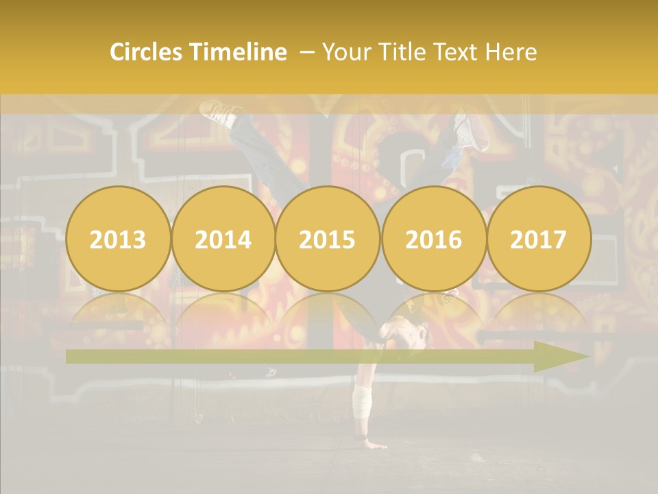 Dance Break Dance Freestyle PowerPoint Template