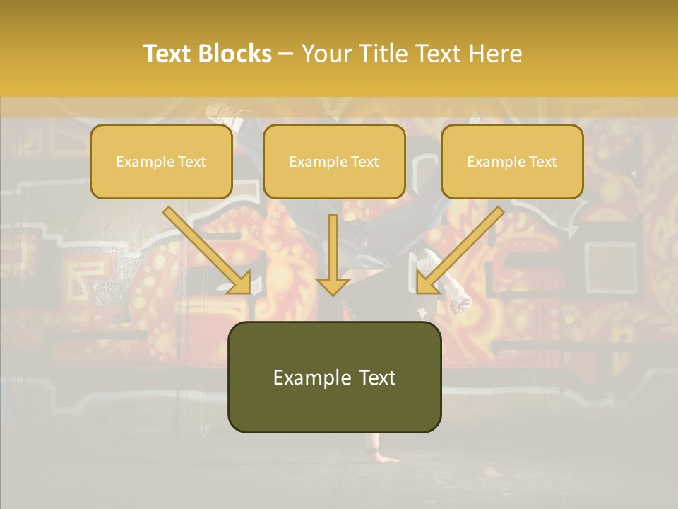 Dance Break Dance Freestyle PowerPoint Template