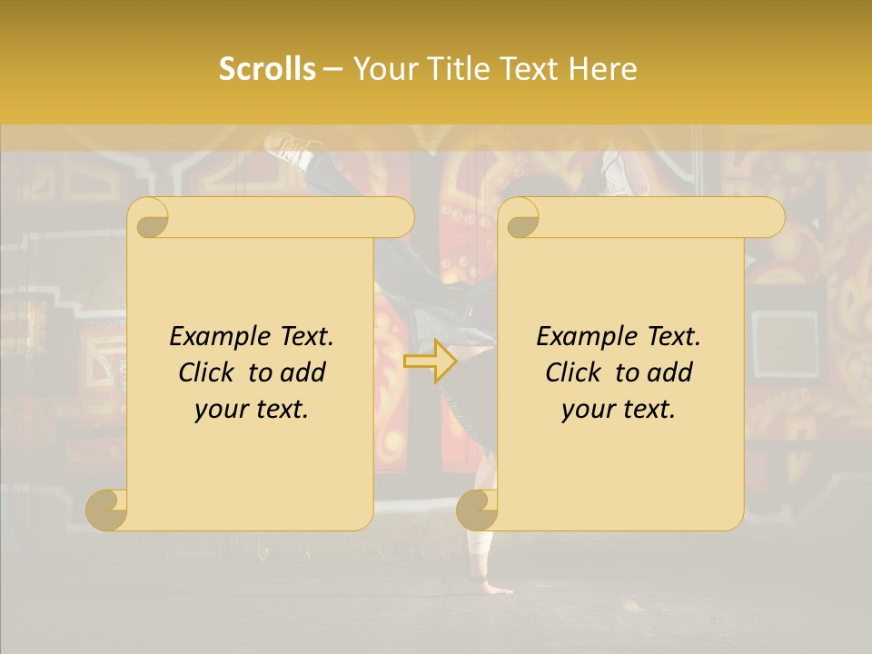 Dance Break Dance Freestyle PowerPoint Template