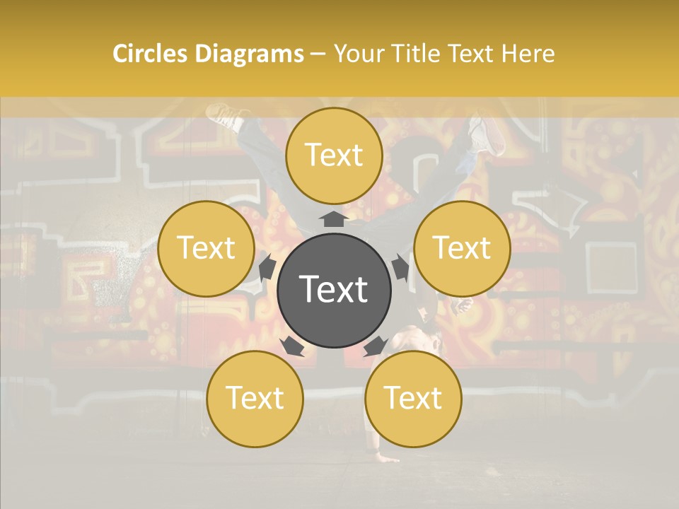 Dance Break Dance Freestyle PowerPoint Template