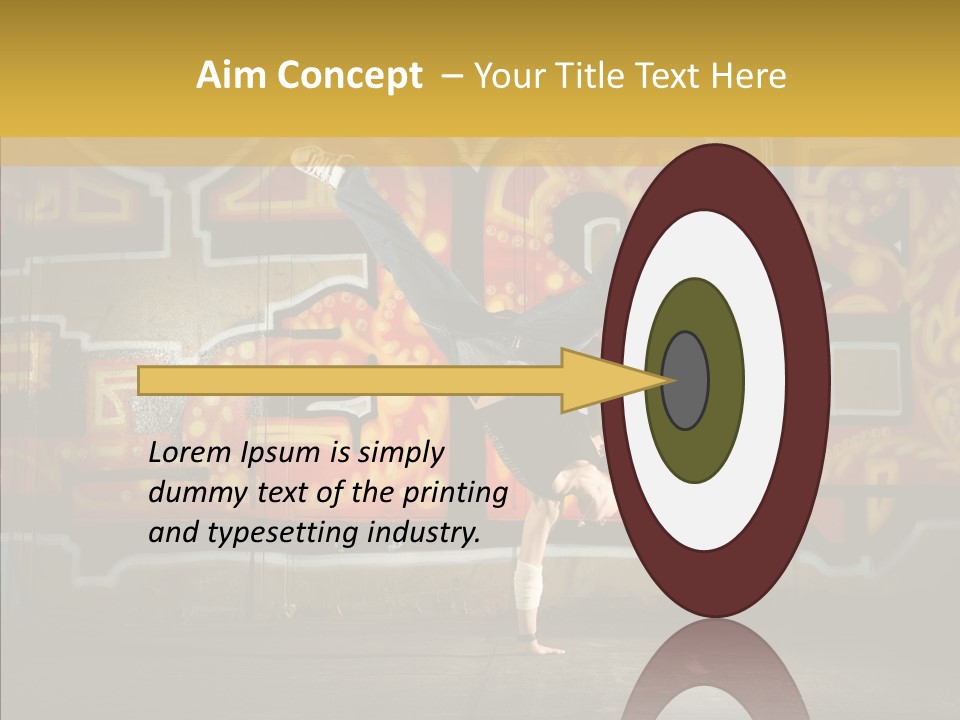 Dance Break Dance Freestyle PowerPoint Template