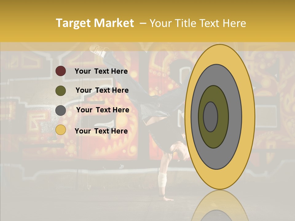 Dance Break Dance Freestyle PowerPoint Template