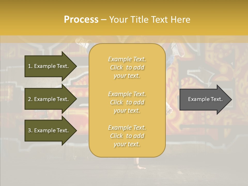 Dance Break Dance Freestyle PowerPoint Template