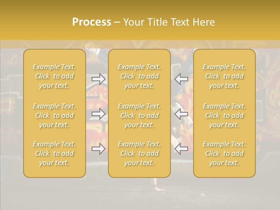 Dance Break Dance Freestyle PowerPoint Template