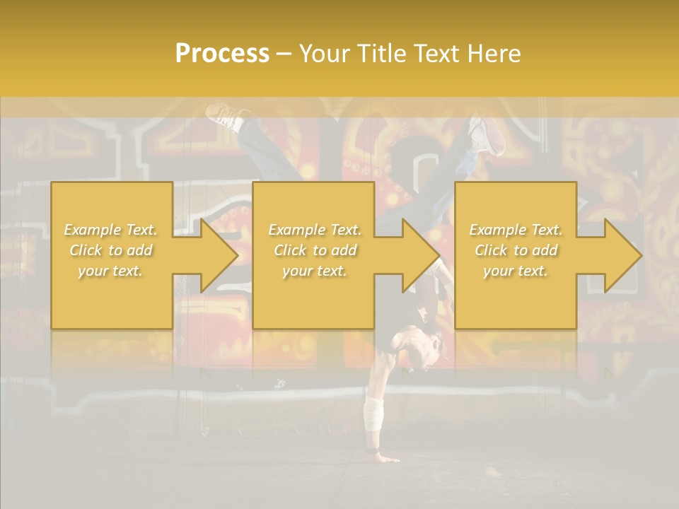 Dance Break Dance Freestyle PowerPoint Template