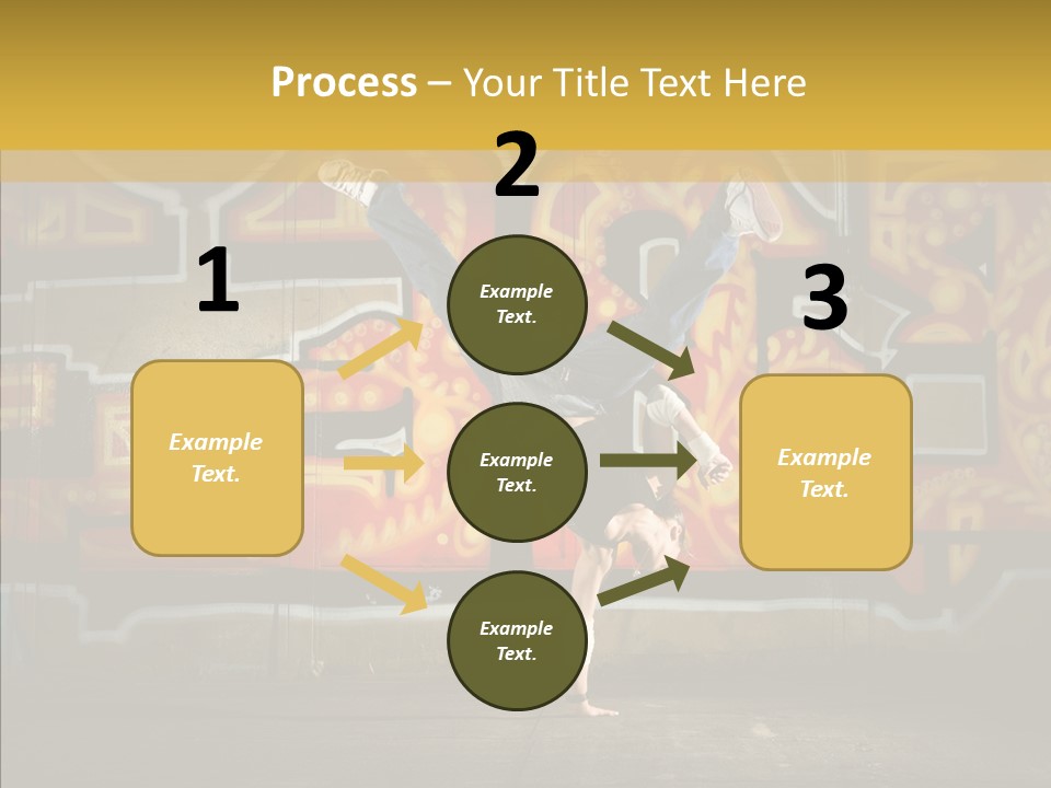 Dance Break Dance Freestyle PowerPoint Template