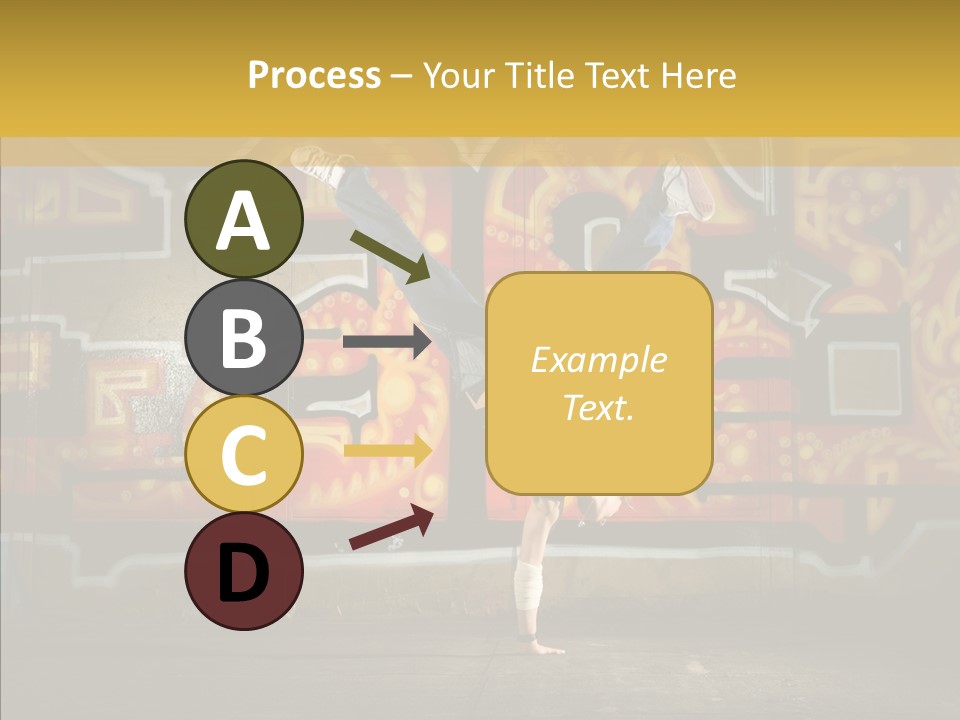 Dance Break Dance Freestyle PowerPoint Template