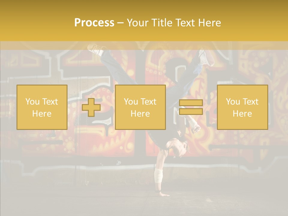 Dance Break Dance Freestyle PowerPoint Template