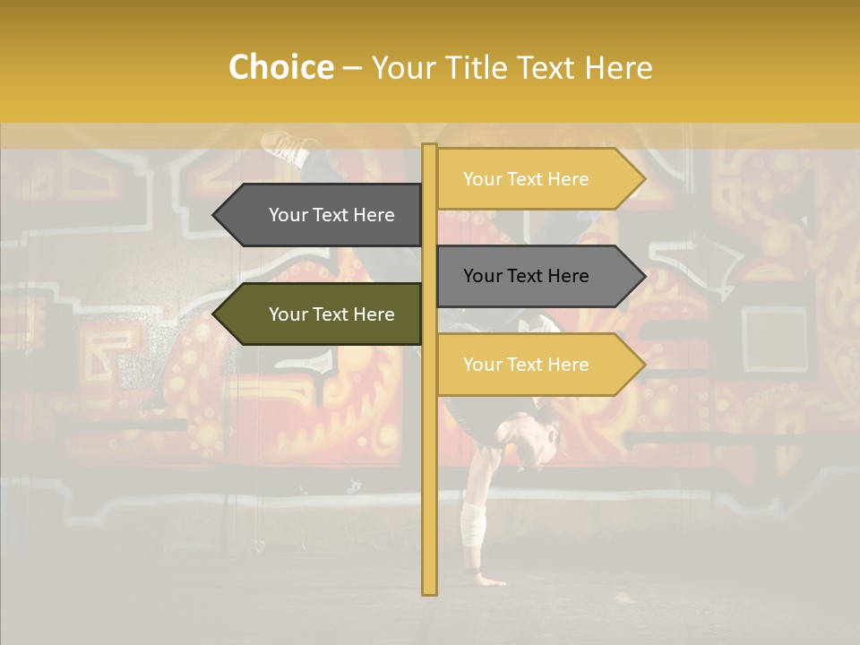 Dance Break Dance Freestyle PowerPoint Template