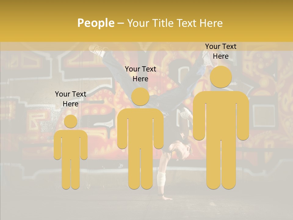 Dance Break Dance Freestyle PowerPoint Template