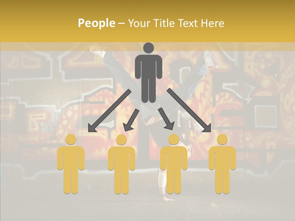 Dance Break Dance Freestyle PowerPoint Template