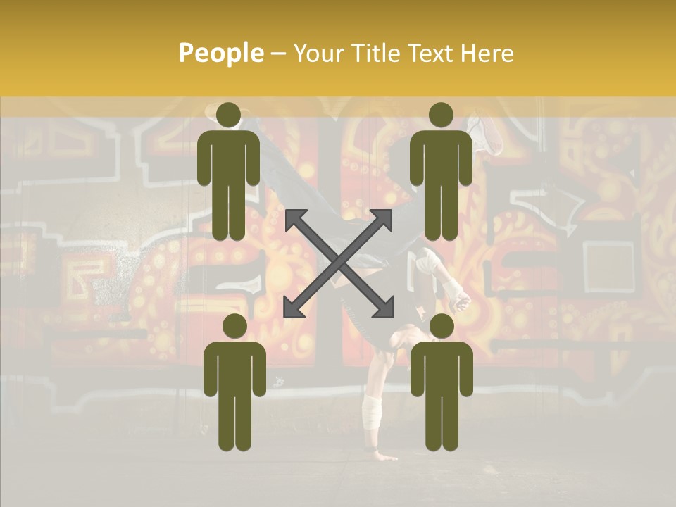 Dance Break Dance Freestyle PowerPoint Template