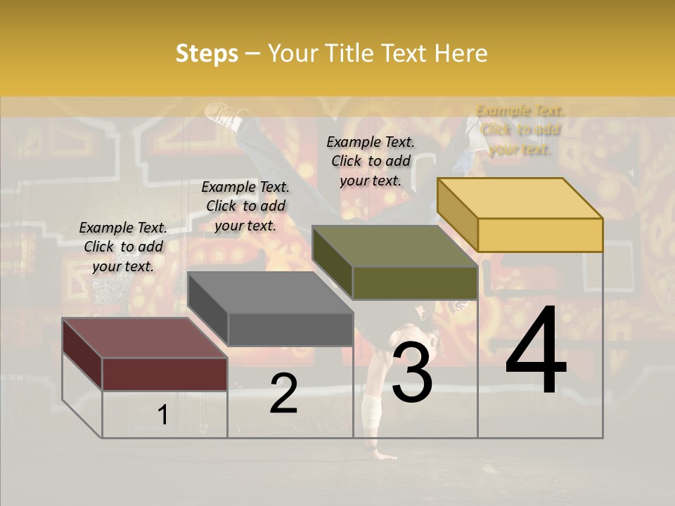 Dance Break Dance Freestyle PowerPoint Template