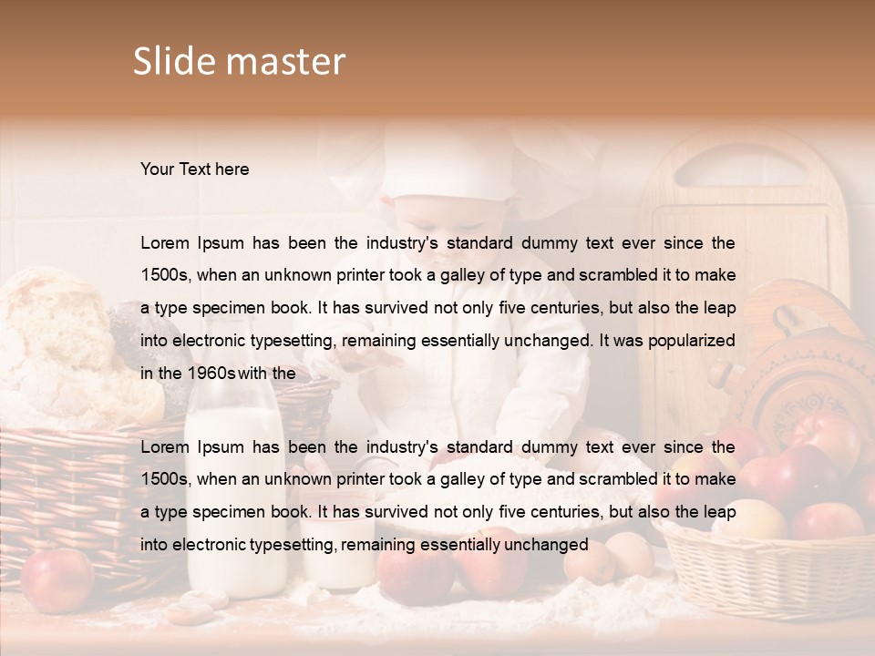 Expressions Baby Child PowerPoint Template