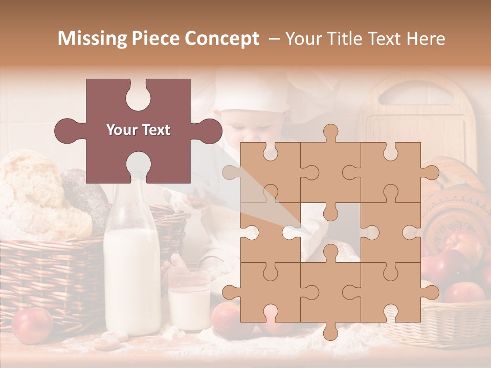 Expressions Baby Child PowerPoint Template