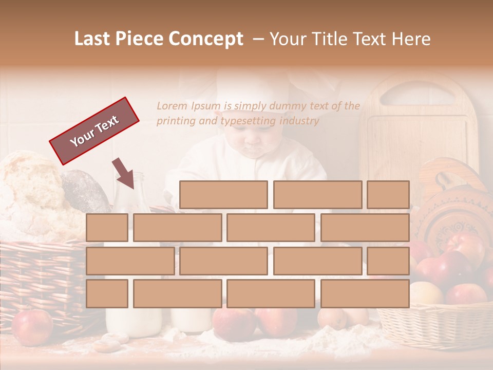 Expressions Baby Child PowerPoint Template