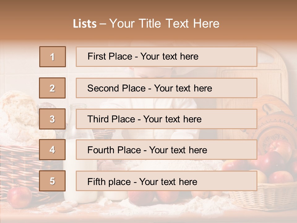 Expressions Baby Child PowerPoint Template